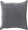 Surya Cotton Velvet Smooth CV-003 Pillow 22 X 22 X 5 Poly filled