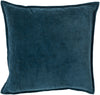 Surya Cotton Velvet Smooth CV-004 Pillow 22 X 22 X 5 Poly filled