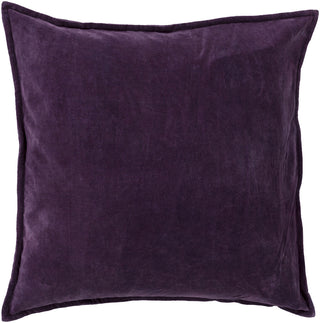 Surya Cotton Velvet Smooth CV-006 Pillow 18 X 18 X 4 Down filled