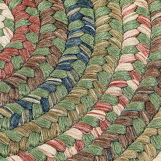 Colonial Mills Cedar Cove CV69 Olive Area Rug Detail Image