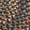 Colonial Mills Cedar Cove CV89 Dark Brown Area Rug Detail Image