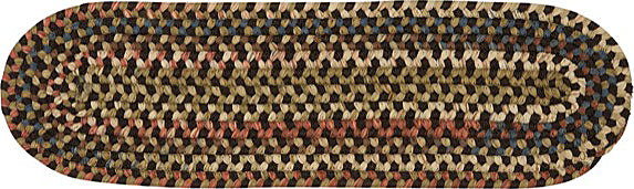 Colonial Mills Cedar Cove CV89 Dark Brown Area Rug main image