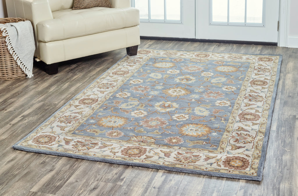 Rizzy Arden Loft-Crown Way CW9386 Gray Area Rug  Feature