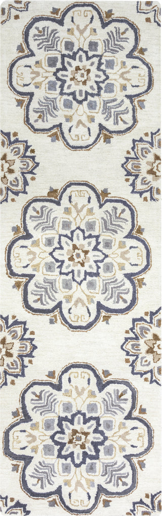 Rizzy Arden Loft-Crown Way CW9396 Light Gray Area Rug 