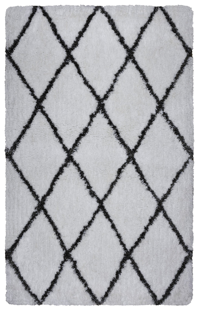 Rizzy Connex CX002A White Area Rug