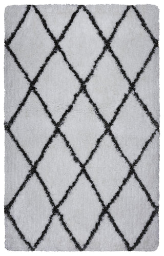 Rizzy Connex CX002A White Area Rug