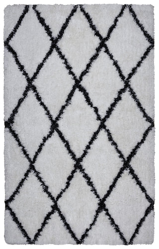 Rizzy Connex CX004A White Area Rug