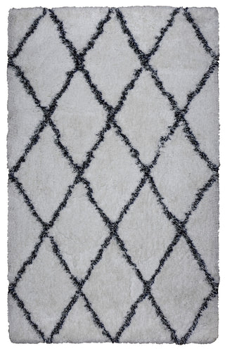 Rizzy Connex CX005A White Area Rug