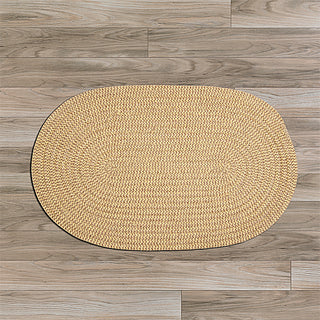 Colonial Mills Softex Check CX13 Pale Banana Area Rug