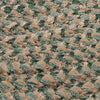 Colonial Mills Softex Check CX16 Myrtle Green Area Rug Detail Image