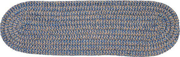 Colonial Mills Softex Check CX25 Blue Ice Area Rug main image