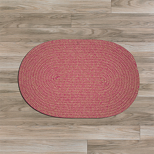 Colonial Mills Softex Check CX37 Magenta Area Rug main image