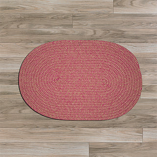 Colonial Mills Softex Check CX37 Magenta Area Rug main image