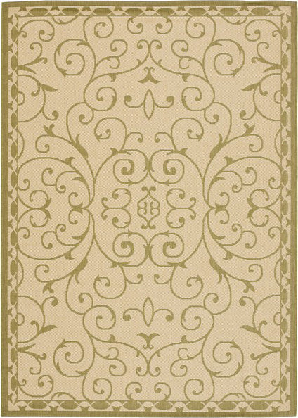 Safavieh Courtyard CY6888 Cream/Green Area Rug main image