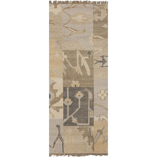 Surya Cypress CYP-1002 Light Gray Area Rug 2'6'' x 8' Runner