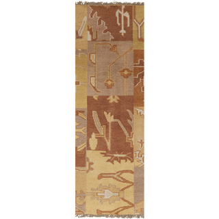 Surya Cypress CYP-1003 Gold Area Rug 2'6'' x 8' Runner