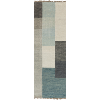 Surya Cypress CYP-1011 Teal Area Rug 2'6'' x 8' Runner