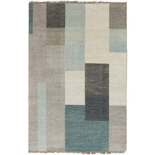 Surya Cypress CYP-1011 Teal Area Rug 5' x 8'