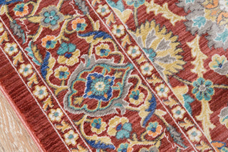 Momeni Cypress CYP-1 Red Area Rug Close up