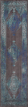 Momeni Cypress CYP-4 Charcoal Area Rug Runner Image