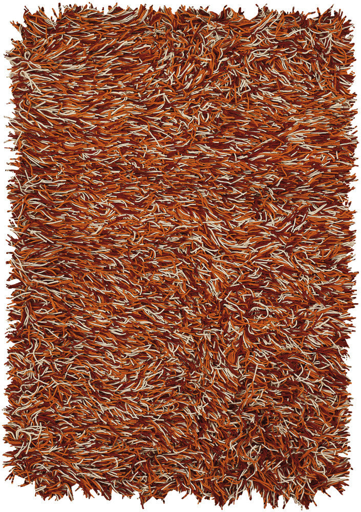 Chandra Cyrah CYR-10801 Red/Orange/Ivory Area Rug main image