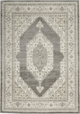 Nourison Cyrus CYR01 Ivory/Grey Area Rug