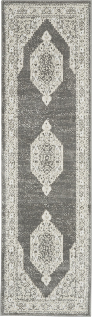 Nourison Cyrus CYR01 Ivory/Grey Area Rug