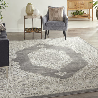 Nourison Cyrus CYR01 Ivory/Grey Area Rug