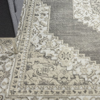 Nourison Cyrus CYR01 Ivory/Grey Area Rug