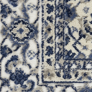 Nourison Cyrus CYR01 Ivory/Navy Area Rug