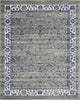 Nourison Cyrus CYR02 Ivory/Navy Area Rug