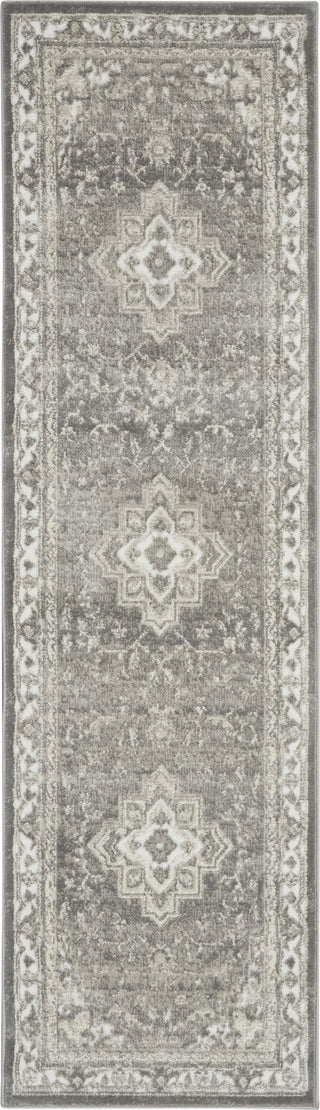 Nourison Cyrus CYR06 Grey Area Rug