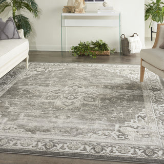 Nourison Cyrus CYR06 Grey Area Rug