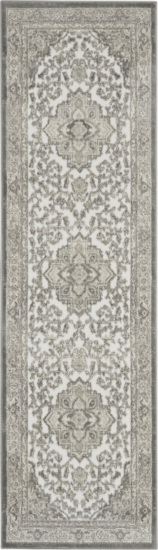 Nourison Cyrus CYR06 Ivory/Grey Area Rug