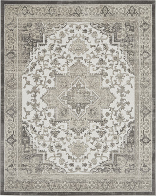 Nourison Cyrus CYR06 Ivory/Grey Area Rug