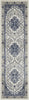 Nourison Cyrus CYR06 Ivory/Navy Area Rug