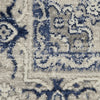 Nourison Cyrus CYR06 Ivory/Navy Area Rug