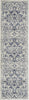 Nourison Cyrus CYR07 Ivory Blue Area Rug