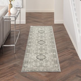 Nourison Cyrus CYR08 Ivory/Grey Area Rug