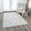 Rizzy Wild Thing WDT102 Gray Area Rug by Donny Osmond Home Room Image Feature