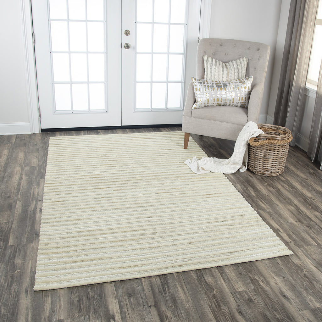 Rizzy Wild Thing WDT105 Neutral Area Rug by Donny Osmond Home Room Image Feature