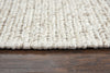 Rizzy Ewe Complete me EWE102 Neutral Area Rug by Donny Osmond Home Room Image