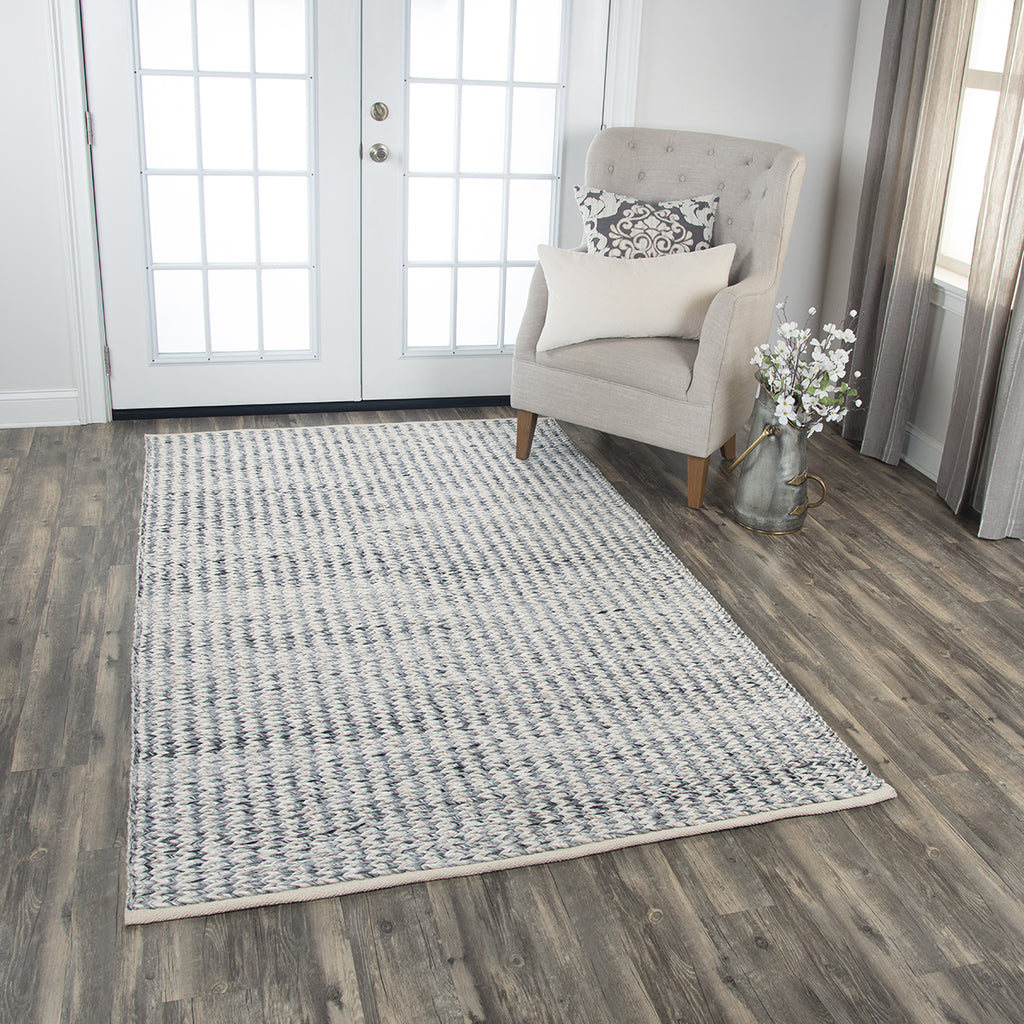 Rizzy Ewe Complete me EWE103 Neutral Area Rug by Donny Osmond Home main image