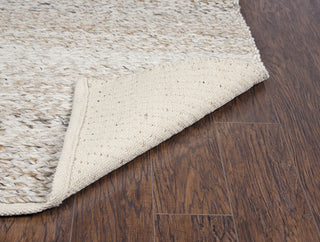 Rizzy Ewe Complete me EWE105 Neutral Area Rug by Donny Osmond Home Corner Image