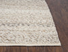 Rizzy Ewe Complete me EWE105 Neutral Area Rug by Donny Osmond Home Detail Image