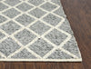 Rizzy Ewe Complete me EWE106 Gray Area Rug by Donny Osmond Home Detail Image