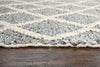 Rizzy Ewe Complete me EWE106 Gray Area Rug by Donny Osmond Home Room Image Feature