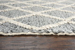 Rizzy Ewe Complete me EWE106 Gray Area Rug by Donny Osmond Home Room Image Feature