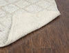 Rizzy Ewe Complete me EWE107 Neutral Area Rug by Donny Osmond Home Corner Image
