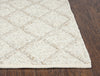 Rizzy Ewe Complete me EWE107 Neutral Area Rug by Donny Osmond Home Detail Image